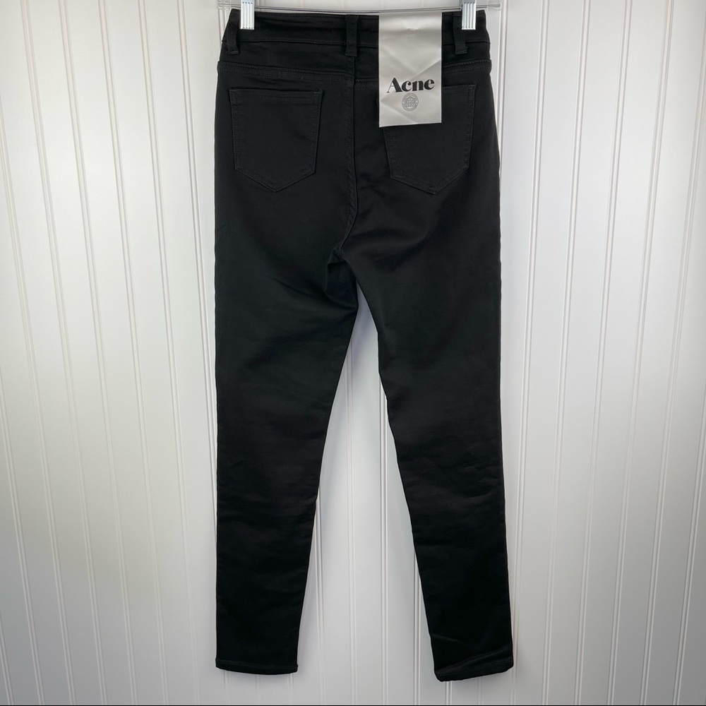 Acne Studios New Skin 5 Used Black Jeans Size 28 / 32 - Picture 7 of 12